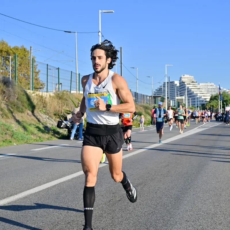 Marathon au bord de la mer